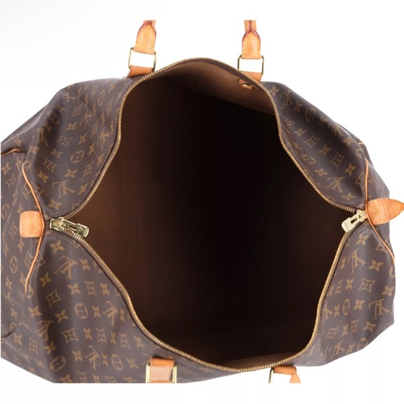 Louis Vuitton Monogram Keepall 55 Travel Boston Bag M41424 LV Duffle - Picture 11 of 12